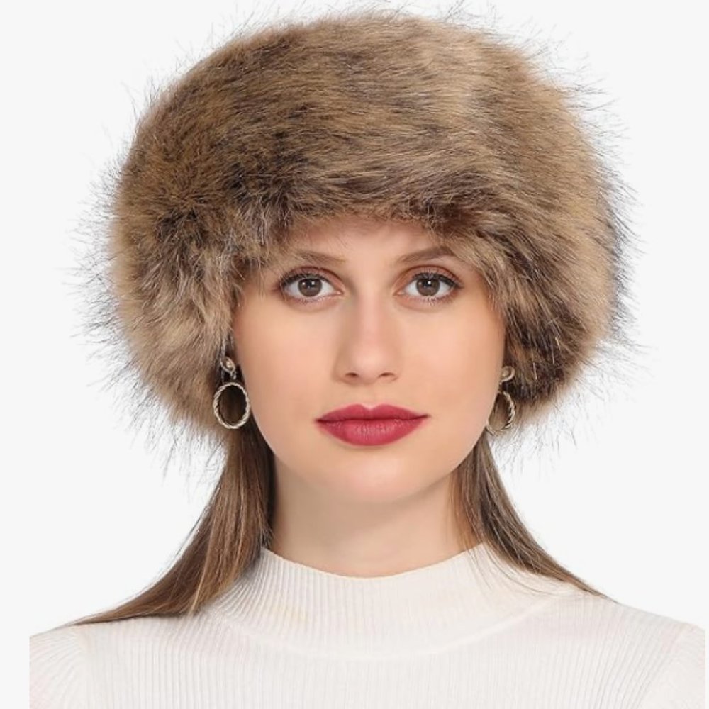 NWOT Faux Fur Headband for Women Winter Earwarmer Earmuff